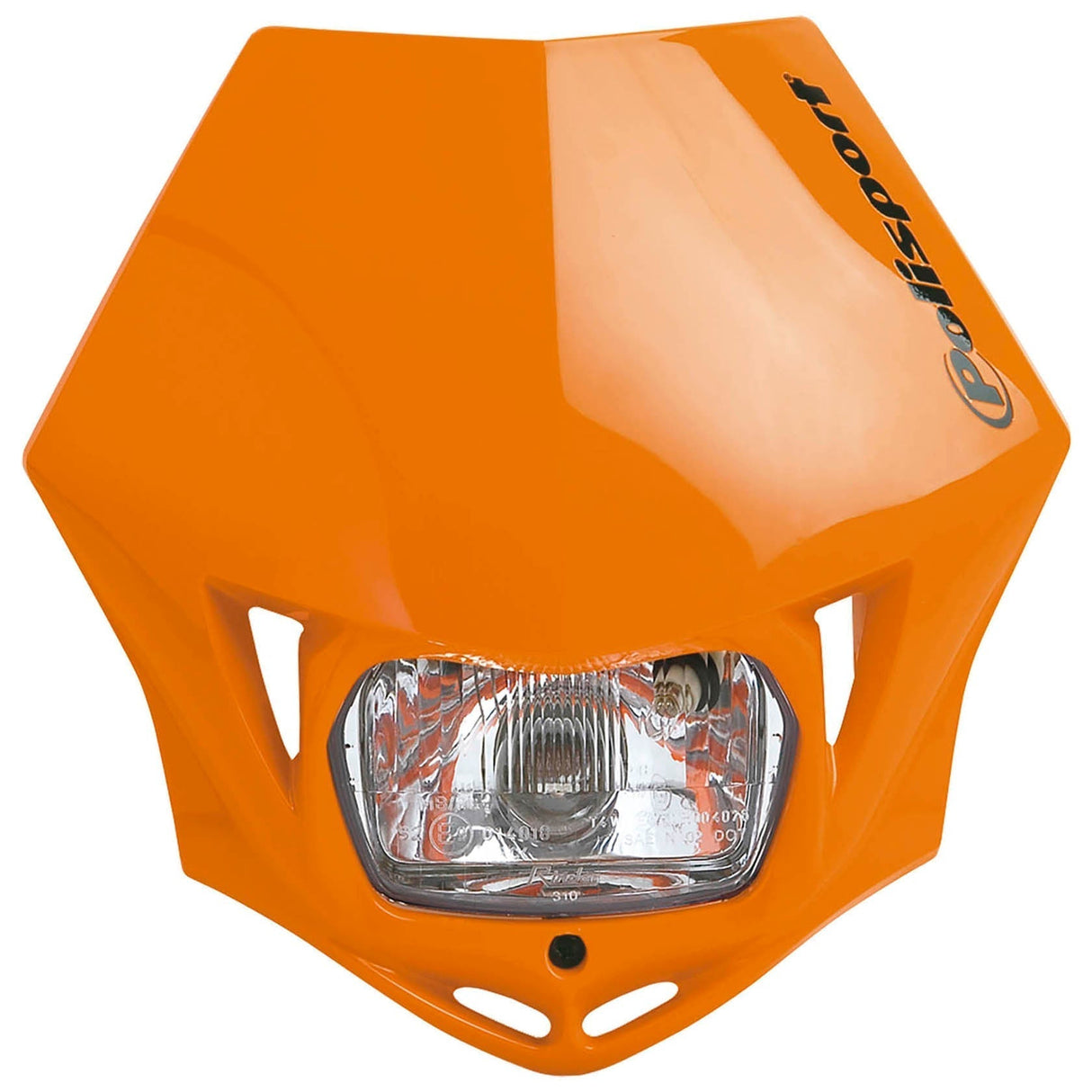 Polisport Universal MMX Head Light, Orange