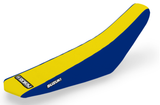 Enjoy Manufacturing Suzuki Seat cover RM 125 RM 250 2001 - 2008 STD  Logo, Blue / Yellow
